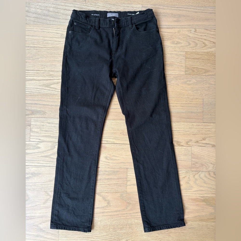 DL1961 “Brady slim” jeans. Black. Size 14. Excellent condition!